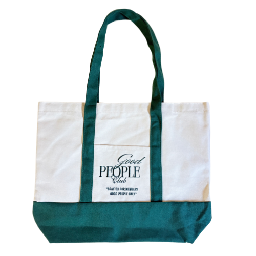 Forest Green Good People Tote