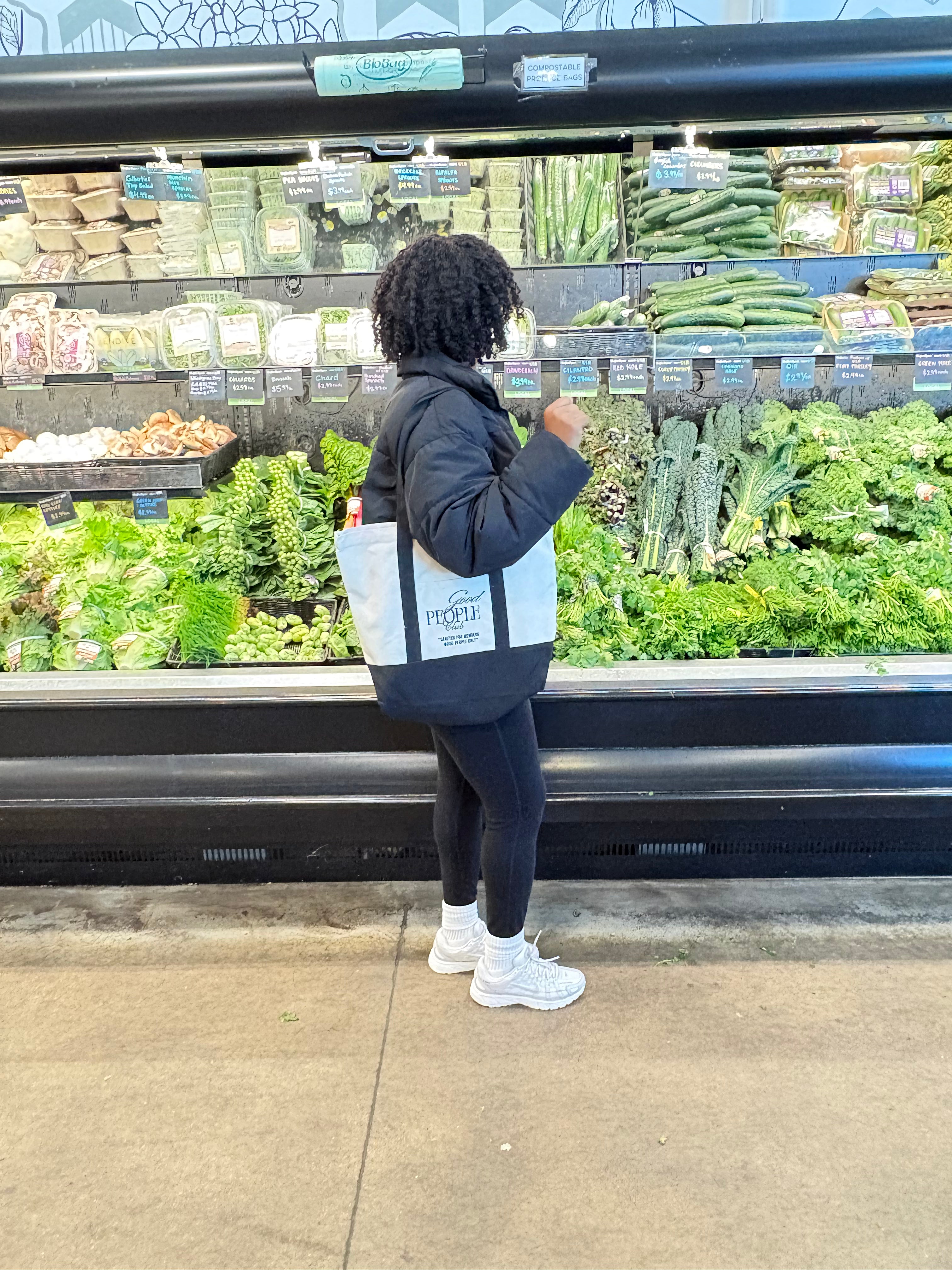 Black Good People Tote